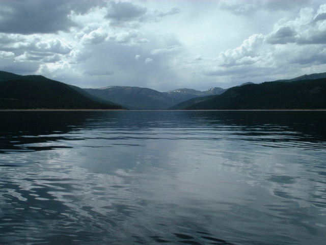 Boating at Flaming Gorge